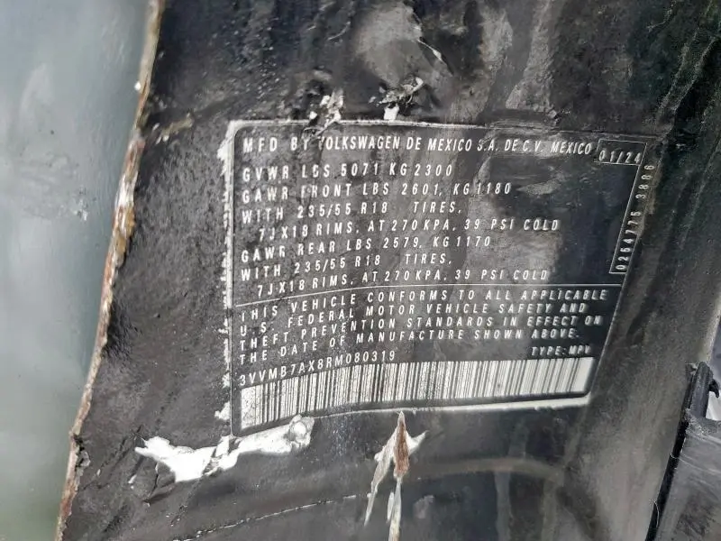 2024 VOLKSWAGEN TIGUAN SE  