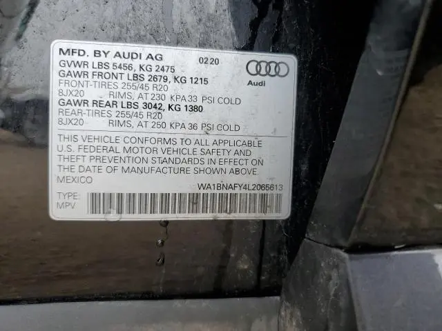 2020 AUDI Q5 PREMIUM PLUS