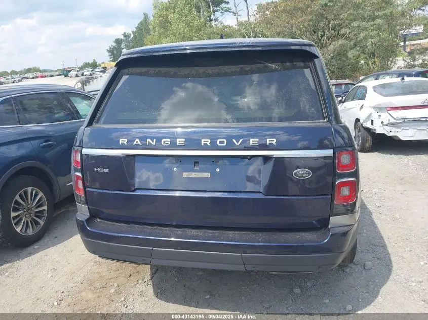 2018 LAND ROVER RANGE ROVER 3.0L V6 SUPERCHARGED HSE