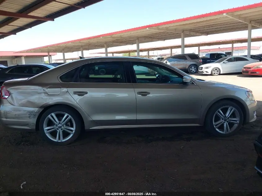 2015 VOLKSWAGEN PASSAT 2.0L TDI SE