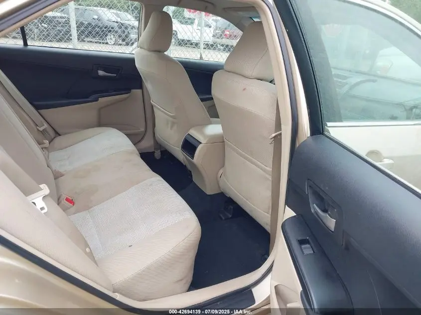 2012 TOYOTA CAMRY LE