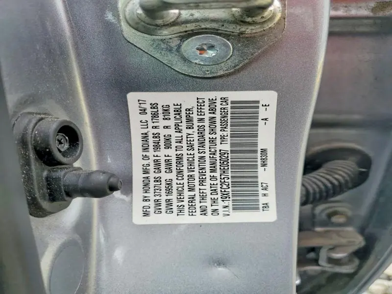 2017 HONDA CIVIC LX  