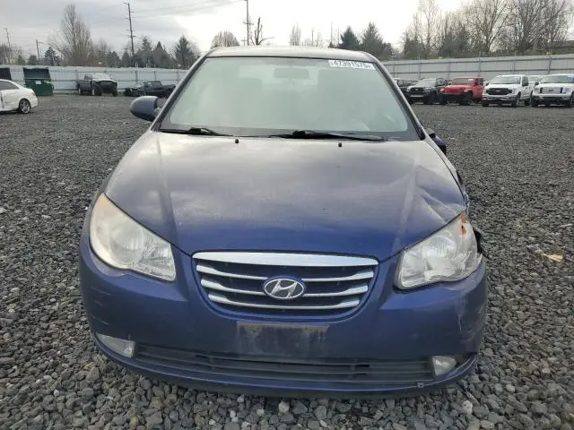 2010 HYUNDAI ELANTRA BLUE