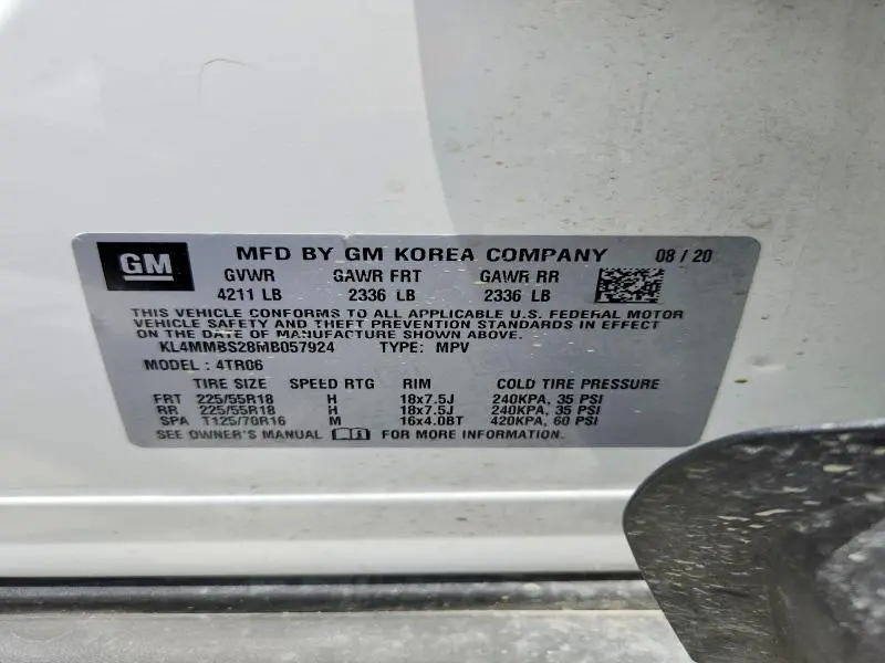 2021 BUICK ENCORE GX PREFERRED  