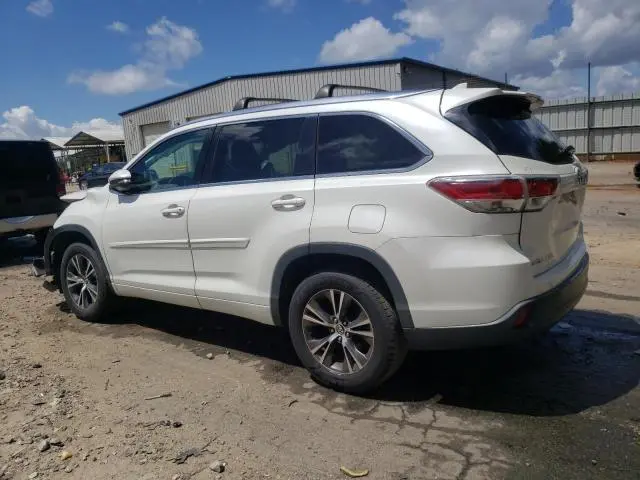 2016 TOYOTA HIGHLANDER XLE  