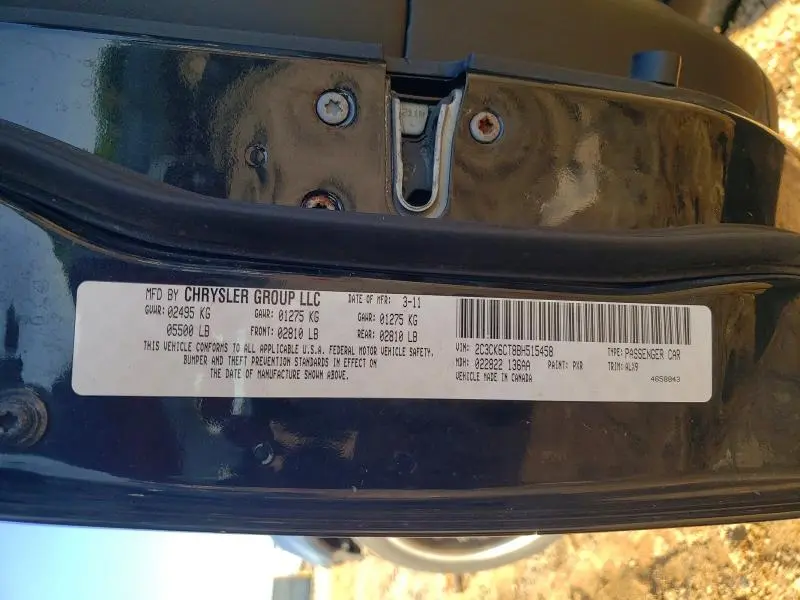 2011 CHRYSLER 300C   