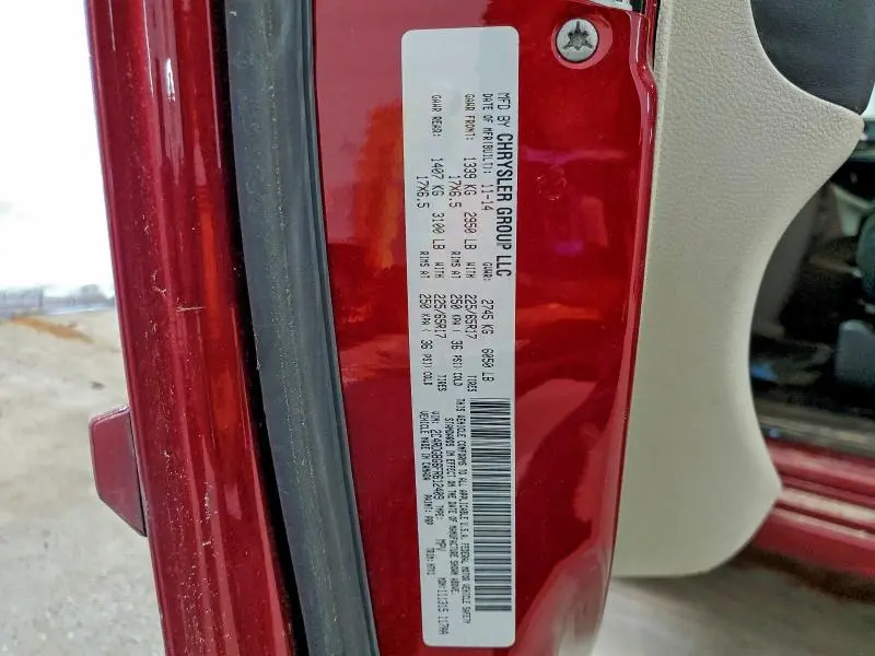 2015 DODGE GRAND CARAVAN SE  