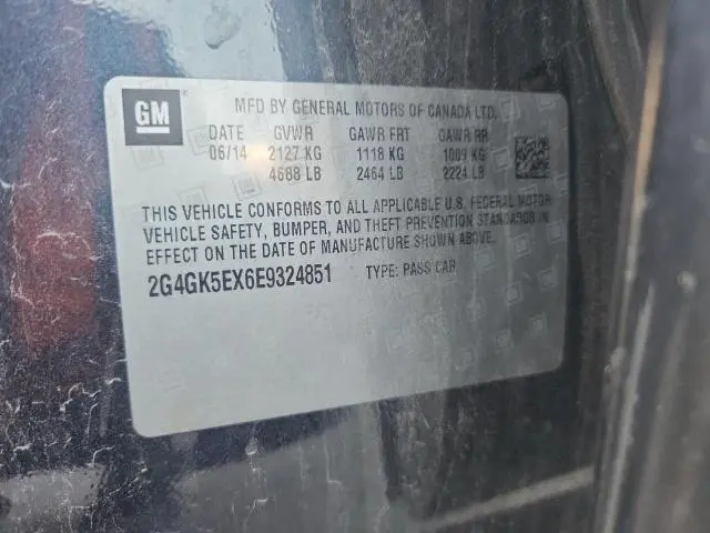 2014 BUICK REGAL   