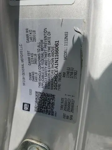 2022 CHEVROLET COLORADO LT  