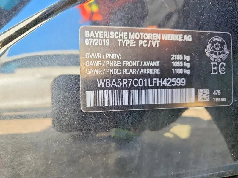 2020 BMW 330I   