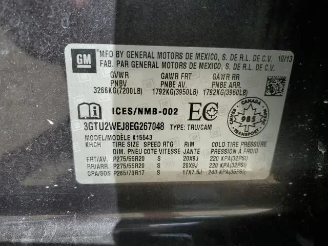 2014 GMC SIERRA K1500 DENALI  