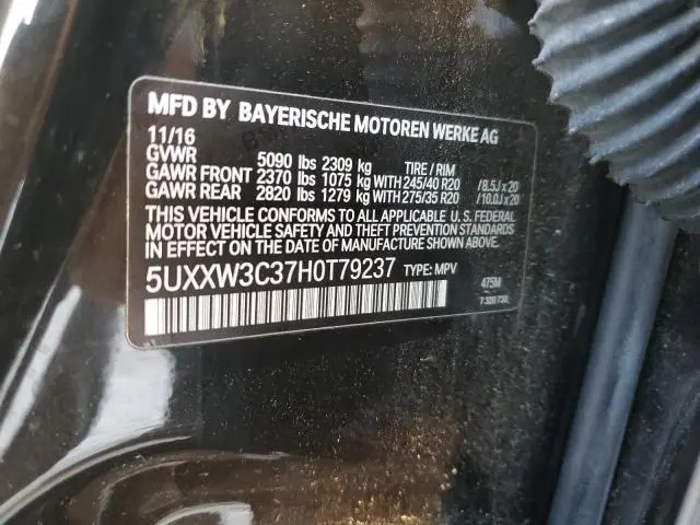 2017 BMW X4 XDRIVE28I  