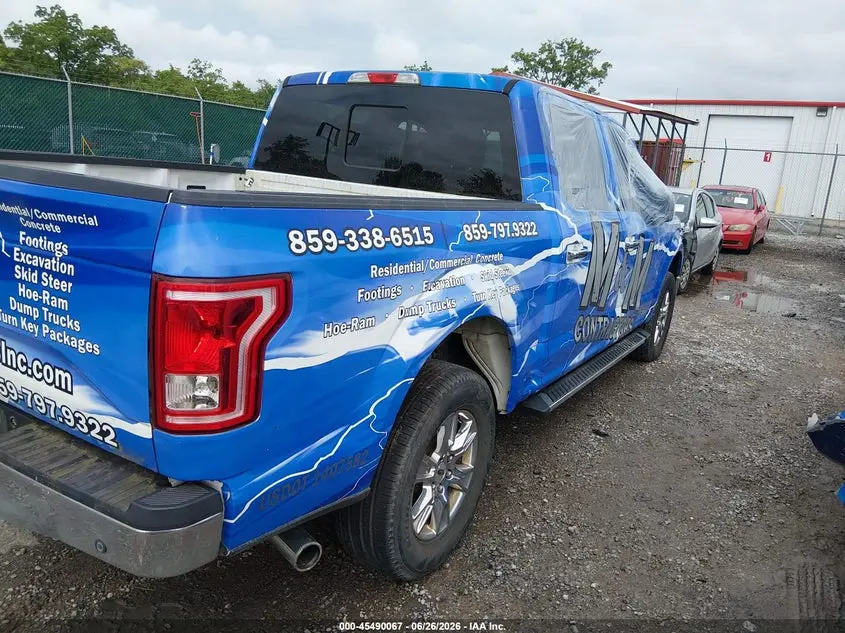 2016 FORD F-150 LARIAT/XL/XLT