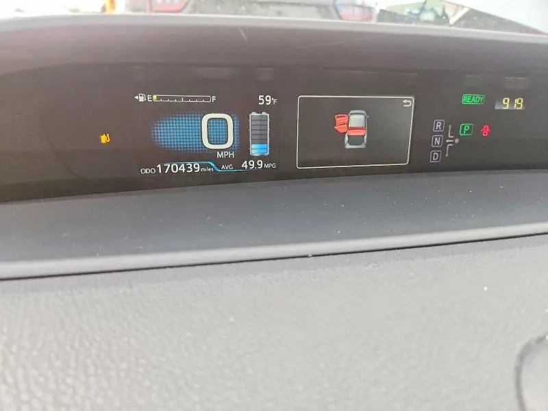 2017 TOYOTA PRIUS TWO  