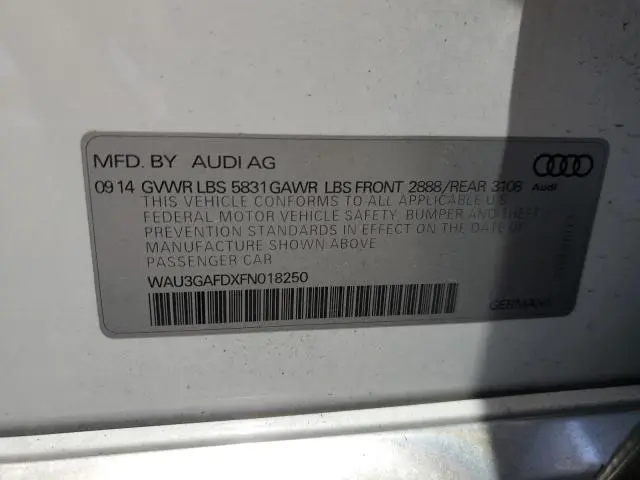 2015 AUDI A8 L QUATTRO  