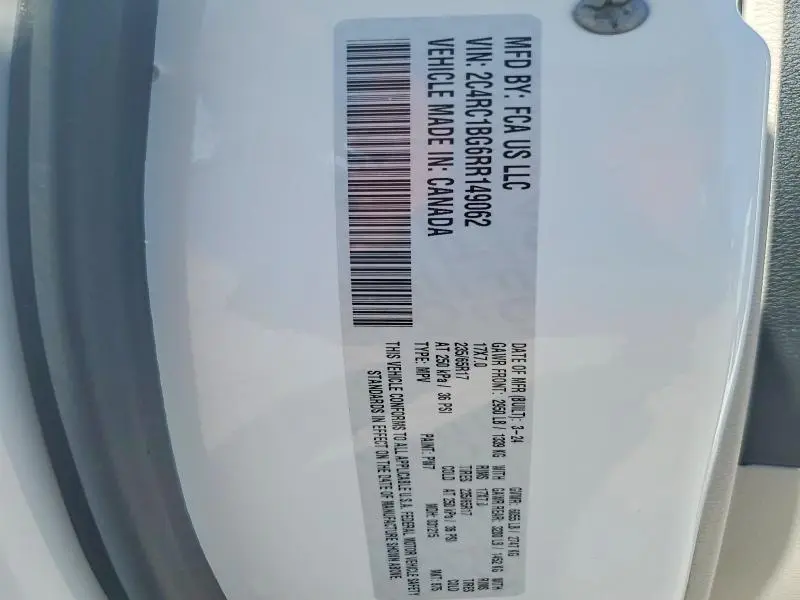 2024 CHRYSLER PACIFICA TOURING L  