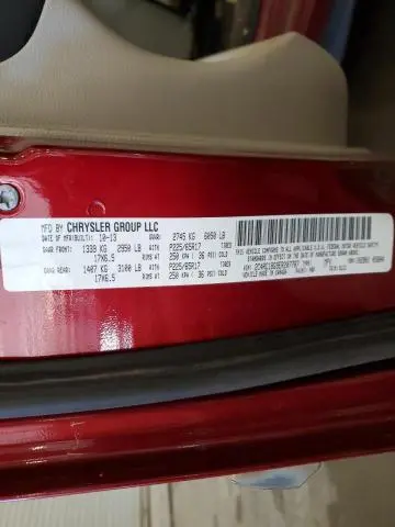 2014 CHRYSLER TOWN & COUNTRY TOURING  