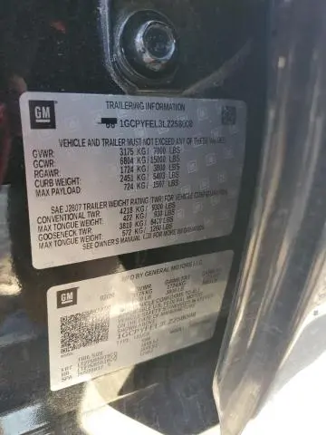 2020 CHEVROLET SILVERADO K1500 LT TRAIL BOSS  