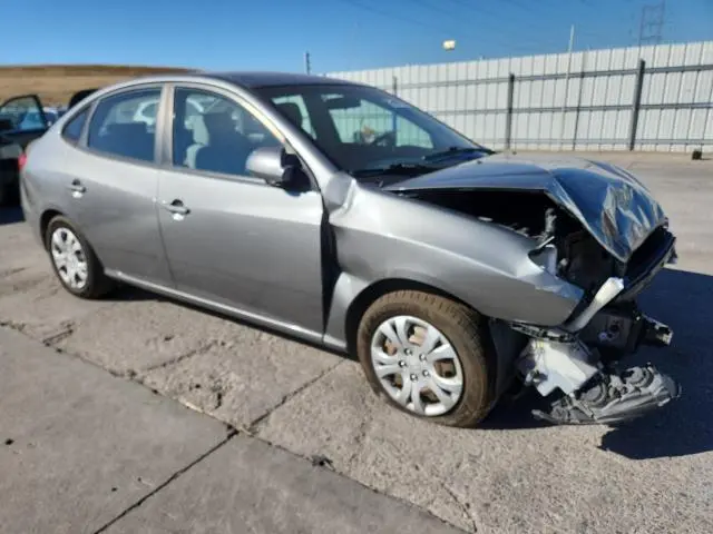 2010 HYUNDAI ELANTRA BLUE  