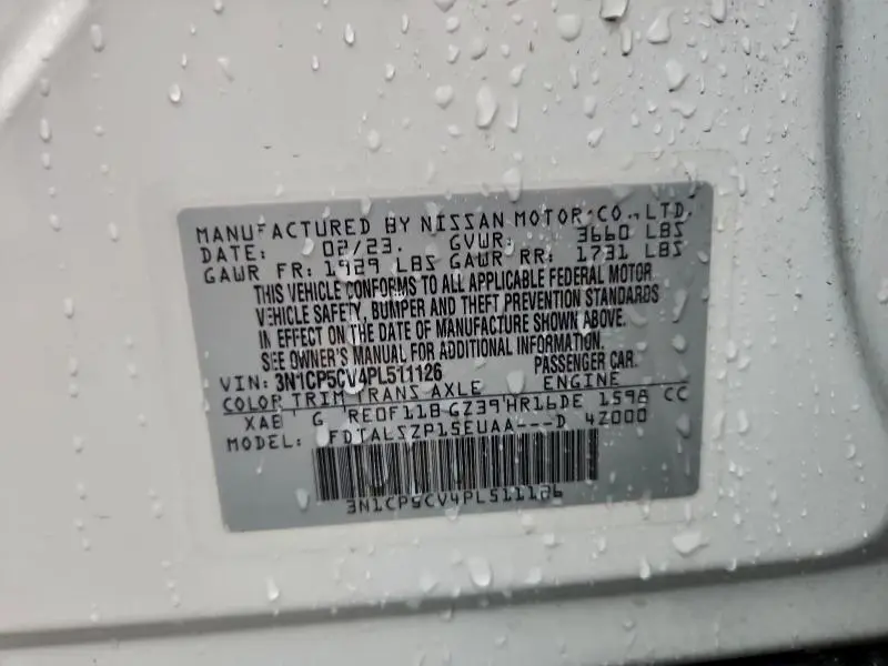 2023 NISSAN KICKS SV  