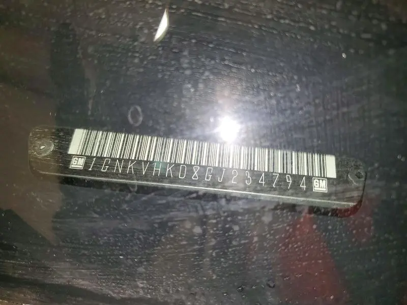 2016 CHEVROLET TRAVERSE LT  