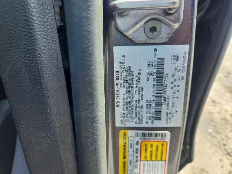 2014 FORD FUSION TITANIUM  
