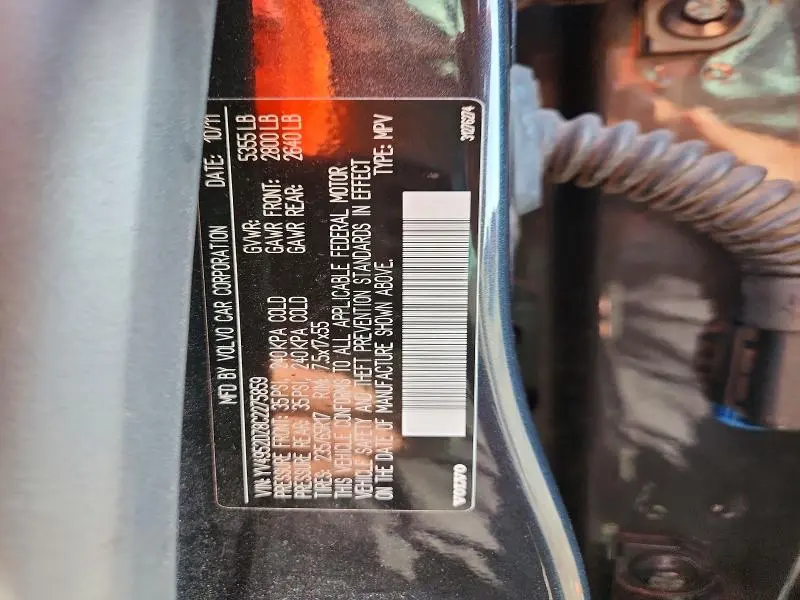 2012 VOLVO XC60 3.2  
