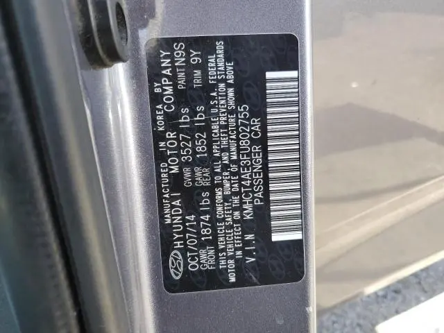 2015 HYUNDAI ACCENT GLS  