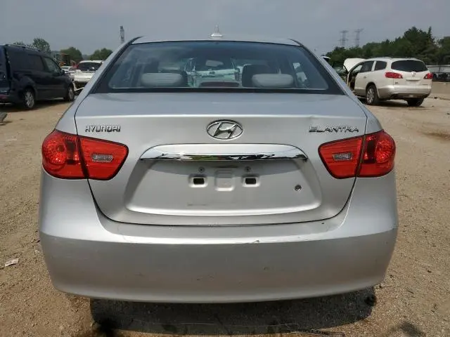 2010 HYUNDAI ELANTRA BLUE  