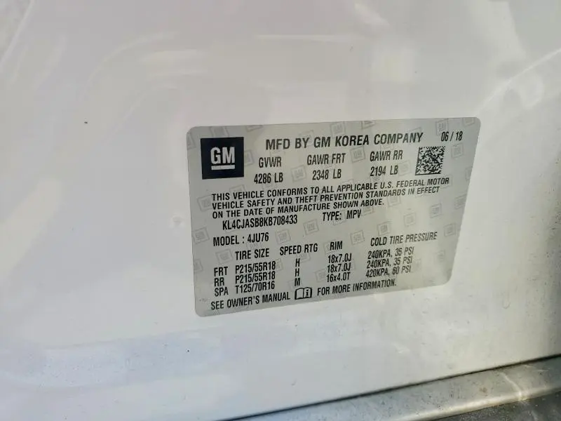 2019 BUICK ENCORE PREFERRED  