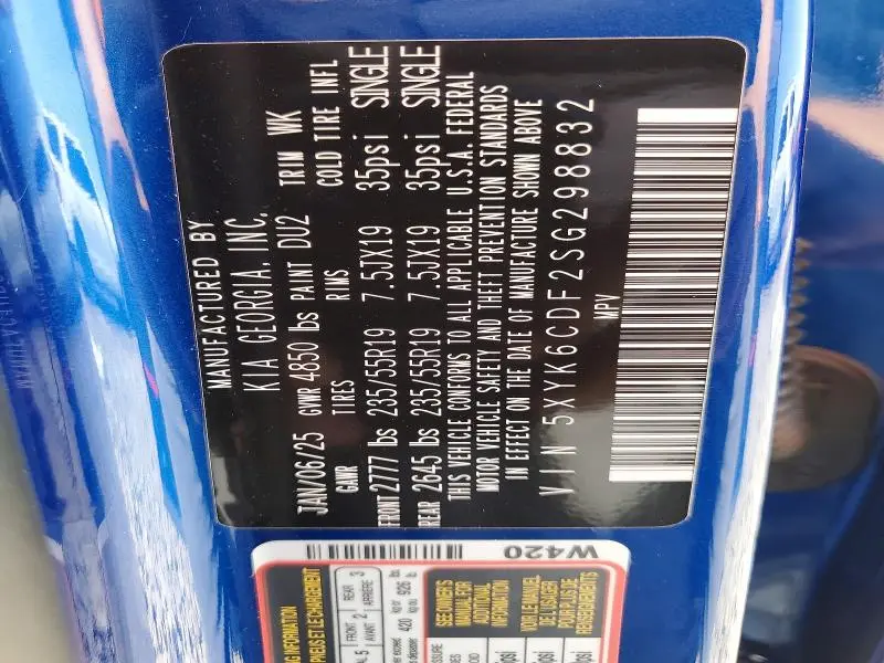 2025 KIA SPORTAGE X-LINE  