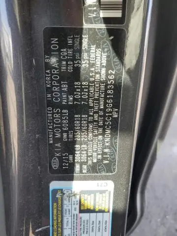 2016 KIA SEDONA EX