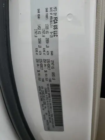 2020 CHRYSLER PACIFICA TOURING L  