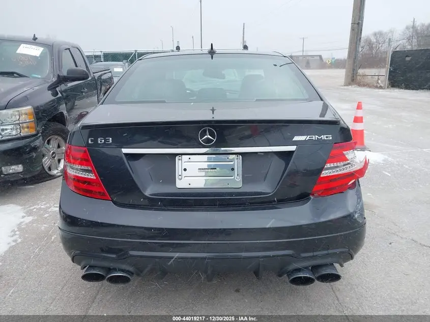 2012 MERCEDES-BENZ C 63 AMG  