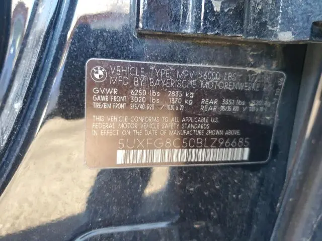 2011 BMW X6 XDRIVE50I  