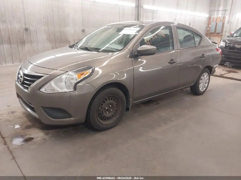 2016 NISSAN VERSA 1.6 S+