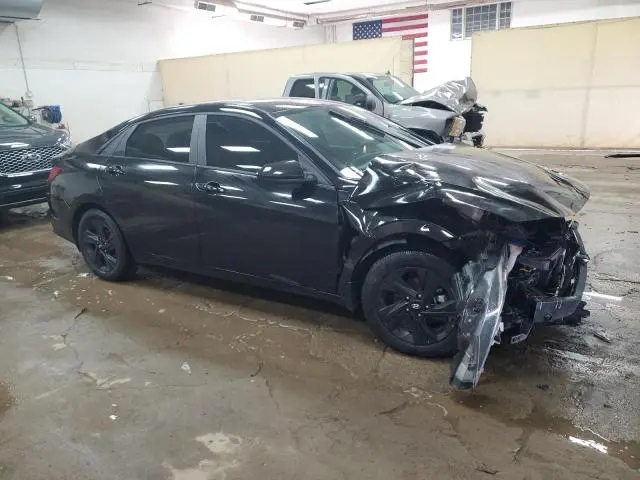 2023 HYUNDAI ELANTRA BLUE  