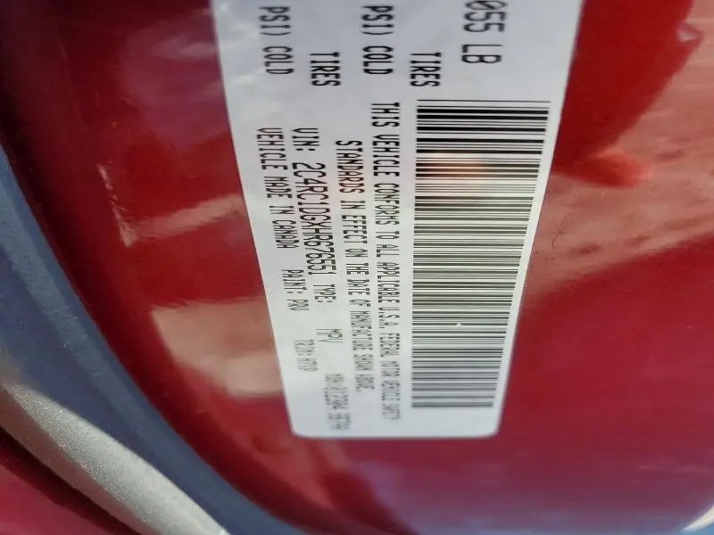 2017 CHRYSLER PACIFICA TOURING  