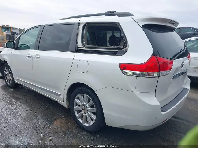 2012 TOYOTA SIENNA LIMITED 7 PASSENGER
