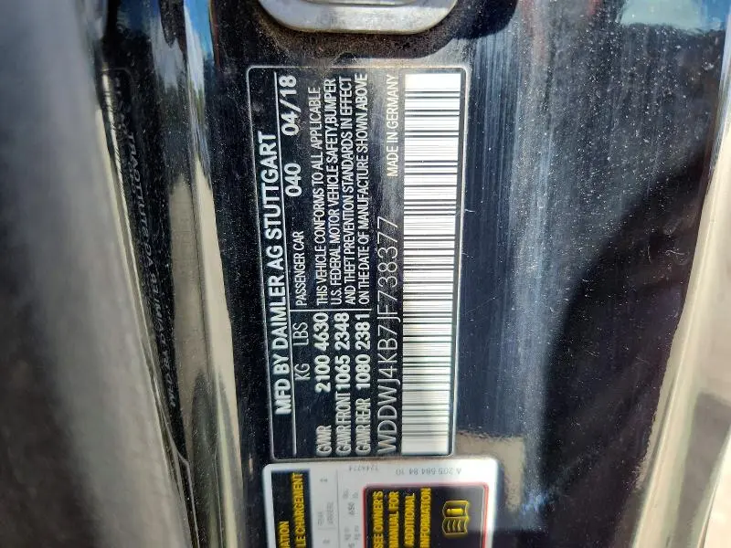 2018 MERCEDES-BENZ C 300 4MATIC  
