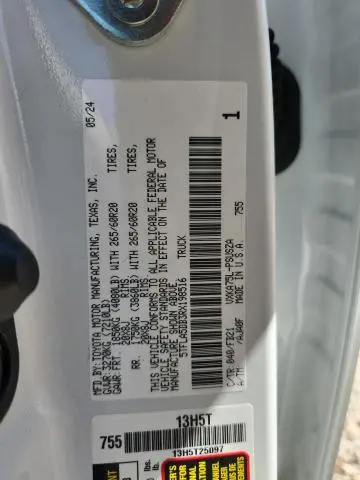 2024 TOYOTA TUNDRA SR5  