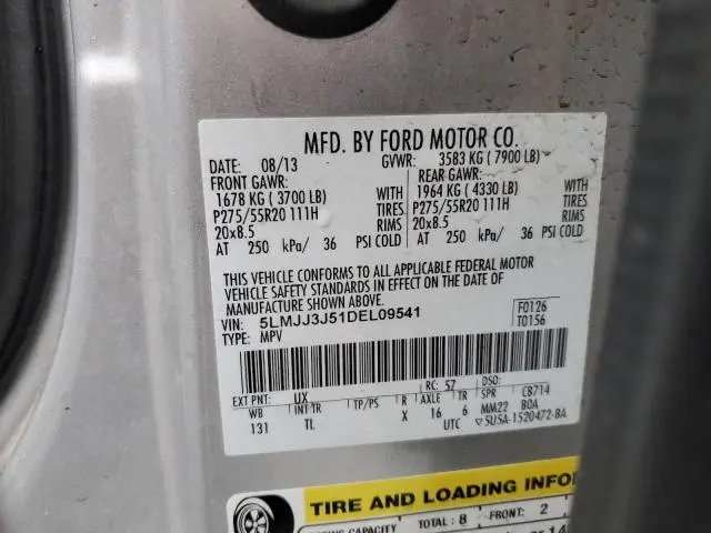 2013 LINCOLN NAVIGATOR L  