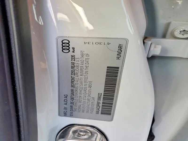 2015 AUDI A3 PREMIUM  