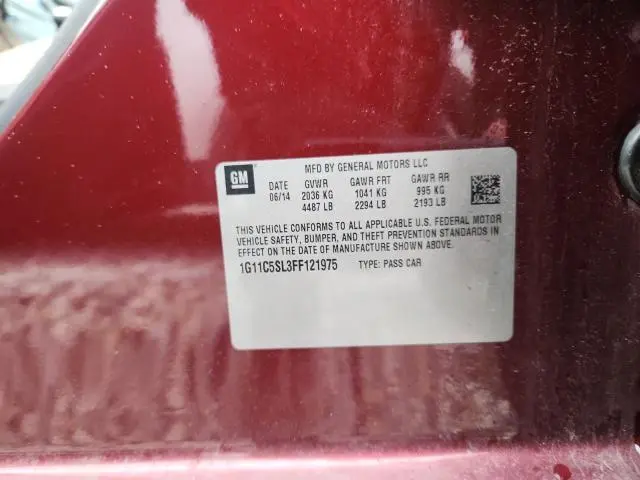 2015 CHEVROLET MALIBU 1LT  