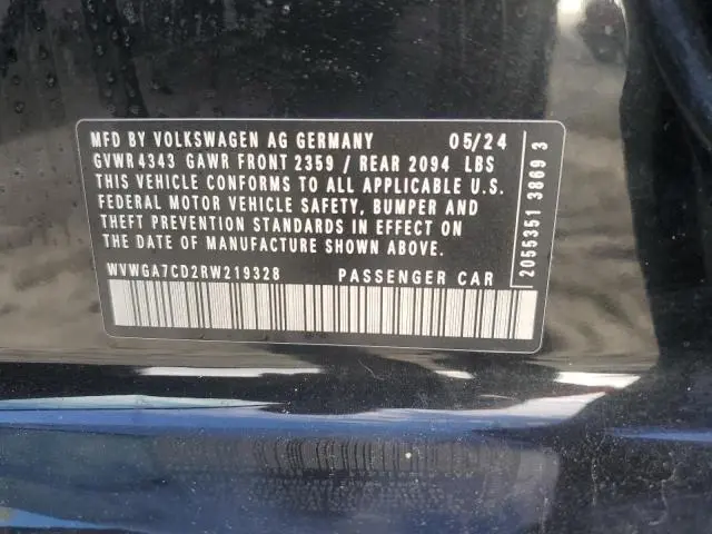 2024 VOLKSWAGEN GTI S  