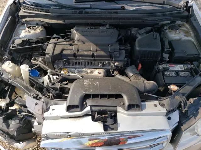 2010 HYUNDAI ELANTRA BLUE  