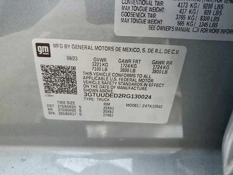 2024 GMC SIERRA K1500 SLT  