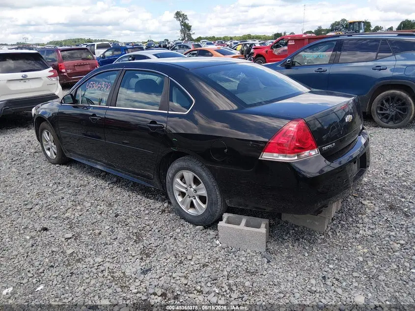 2012 CHEVROLET IMPALA LS