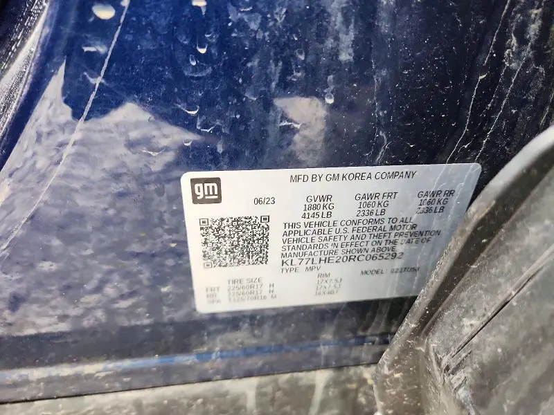 2024 CHEVROLET TRAX 1LT  
