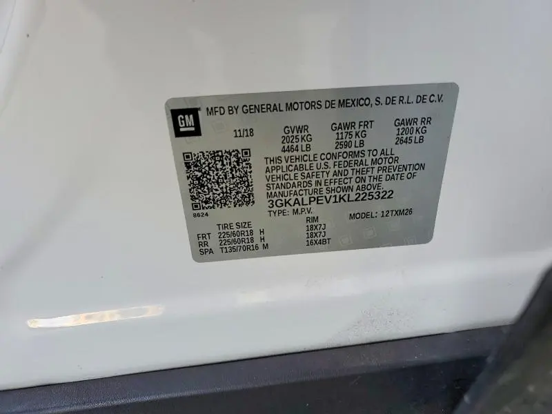 2019 GMC TERRAIN SLT  